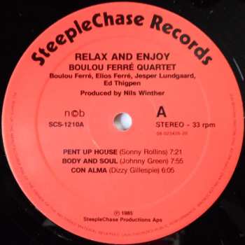 LP Boulou Ferré Quartet: Relax And Enjoy