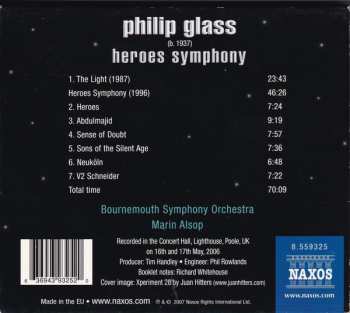 CD Philip Glass: Heroes Symphony / The Light