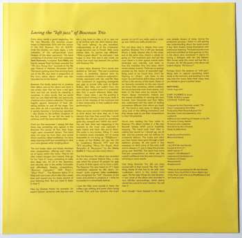 LP Bowman Trio: Persistence CLR | LTD