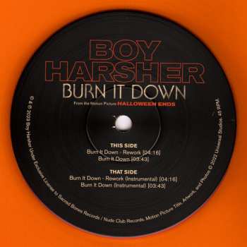 LP Boy Harsher: Burn It Down LTD | CLR