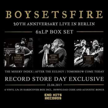 6LP/Doos Boysetsfire: 20th Anniversary Live In Berlin LTD | CLR
