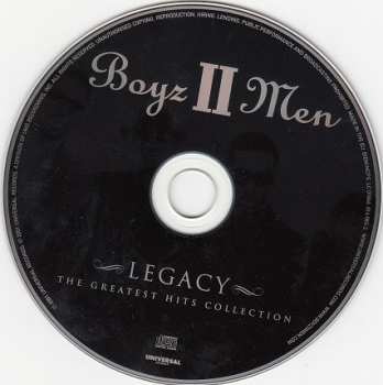CD Boyz II Men: Legacy - The Greatest Hits Collection