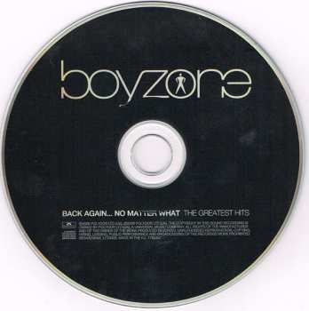 CD Boyzone: Back Again... No Matter What The Greatest Hits
