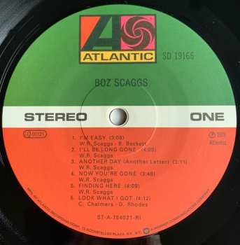 LP Boz Scaggs: Boz Scaggs LTD