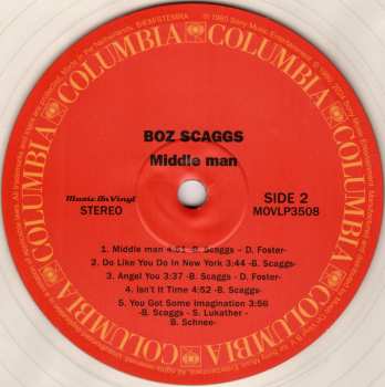 LP Boz Scaggs: Middle Man CLR | LTD