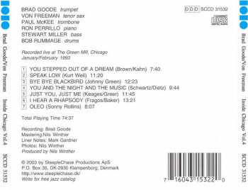 CD Von Freeman: Inside Chicago, Vol. 4