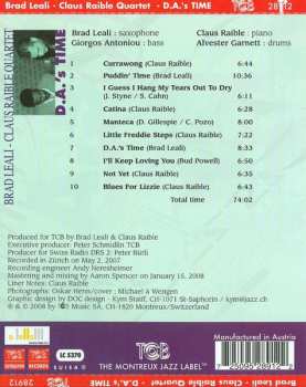 CD Brad Leali-Claus Raible Quartet: D.A.’s Time