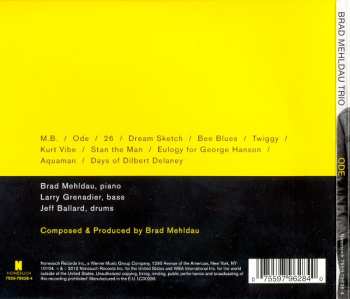 CD Brad Mehldau Trio: Ode
