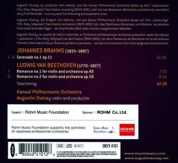 CD Ludwig van Beethoven: Serenade No. 1 / Romances