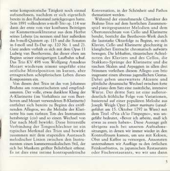 CD Ludwig van Beethoven: Trios For Piano, Clarinet & Cello