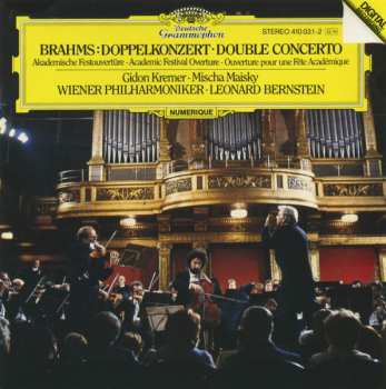 CD Johannes Brahms: Doppelkonzert = Double Concerto / Akademische Festouvertüre = Academic Festival Overture