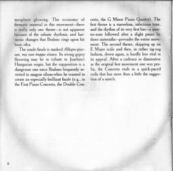 CD Johannes Brahms: Violin Concerto