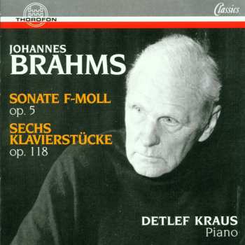 Album Brahms / Kraus,detlef: Piano Works