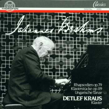 Album Brahms / Kraus,detlef: Ung Tanze Rhapsody