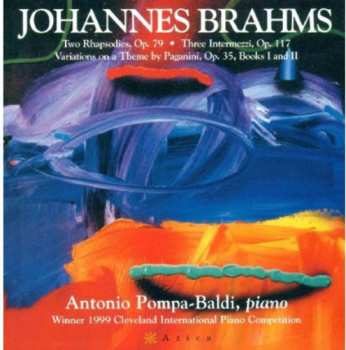 Album Brahms / Pompa-baldi: 2 Rhapsodies Op 79