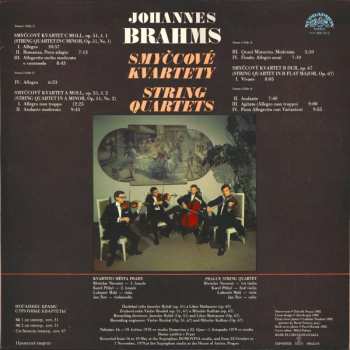 2LP Johannes Brahms: String Quartets Complete