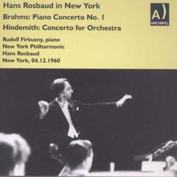 Album Brahms / Rosbaud: Pno Con 1 R. Firkus