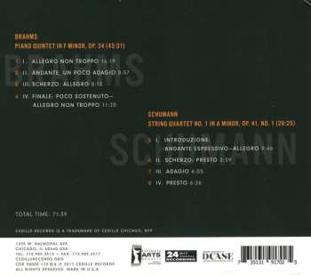 CD Robert Schumann: Piano Quintet / String Quartet No. 1