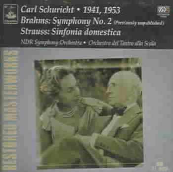 Album Brahms / Strauss,r. / Ndr So Hamburg / Schuricht: Symphony 2 In D