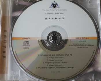 CD The Royal Philharmonic Orchestra: Symphony No. 2 In D Major, Opus 73 / Academic Festival Overture, Opus 80
