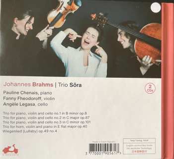 2CD Johannes Brahms: The Piano Trios