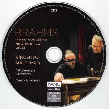 2CD Johannes Brahms: Piano Concertos 1 & 2