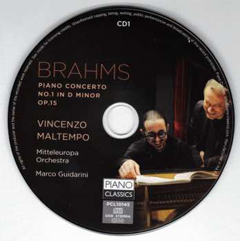 2CD Johannes Brahms: Piano Concertos 1 & 2