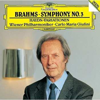 CD Johannes Brahms: Symphony No.3, Haydn-Variationen 