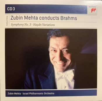 4CD/Doos Johannes Brahms: Zubin Mehta Conducts Brahms (Symphonies Nos. 1-4 • Tragic Overture • Haydn Variations)