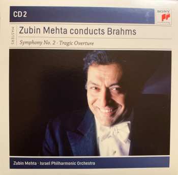 4CD/Doos Johannes Brahms: Zubin Mehta Conducts Brahms (Symphonies Nos. 1-4 • Tragic Overture • Haydn Variations)