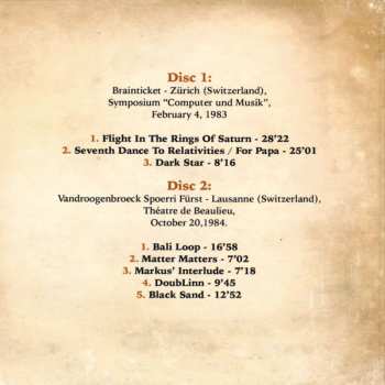 2CD Brainticket: Zürich/Lausanne