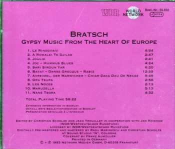 CD Bratsch: Gypsy Music From The Heart Of Europe