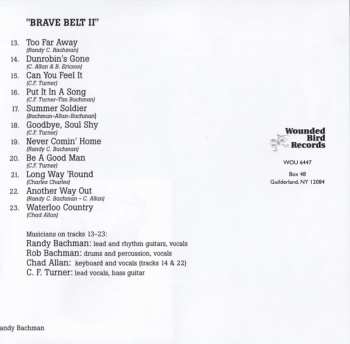 CD Brave Belt: Brave Belt / Brave Belt II