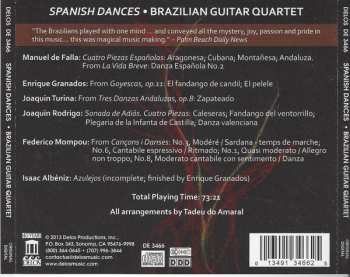 CD Brazilian Guitar Quartet: Spanish Dances