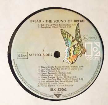 LP Bread: The Sound Of Bread - Their 20 Finest Songs