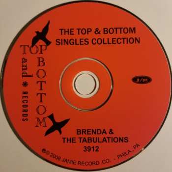 CD Brenda & The Tabulations: Top And Bottom Singles Collection 1969-1971