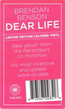 LP Brendan Benson: Dear Life CLR