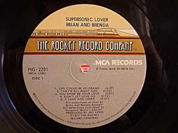 LP Brian & Brenda Russell: Supersonic Lover