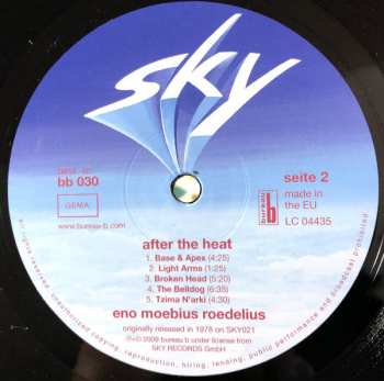 LP Brian Eno: After The Heat
