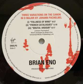 LP Brian Eno: Discreet Music