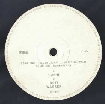 2LP Holger Czukay: Sushi. Roti. Reibekuchen