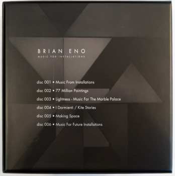 6CD/Doos Brian Eno: Music For Installations