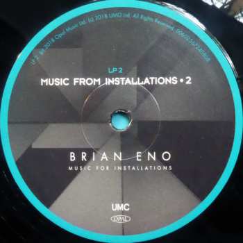 9LP/Doos Brian Eno: Music For Installations LTD