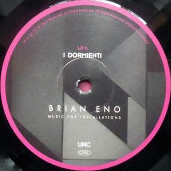 9LP/Doos Brian Eno: Music For Installations LTD