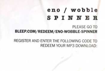 LP Brian Eno: Spinner