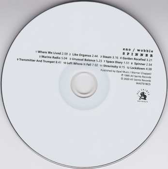 CD Brian Eno: Spinner