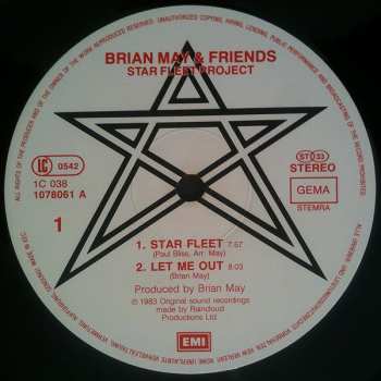 LP Brian May + Friends: Star Fleet Project