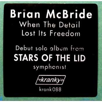CD Brian McBride: When The Detail Lost Its Freedom