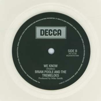 SP Brian Poole & The Tremeloes: Twist And Shout CLR | LTD