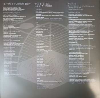 2LP Bright Eyes: Five Dice, All Threes CLR | LTD